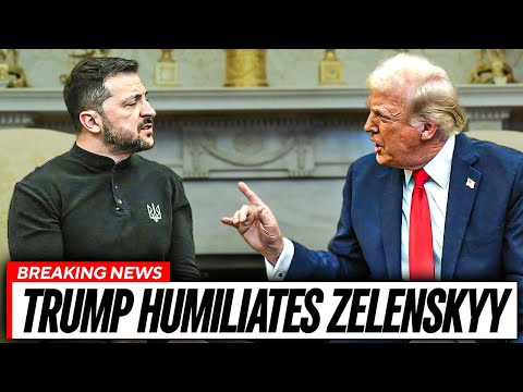 Trump HUMILIATES Zelenskyy at White House Clash