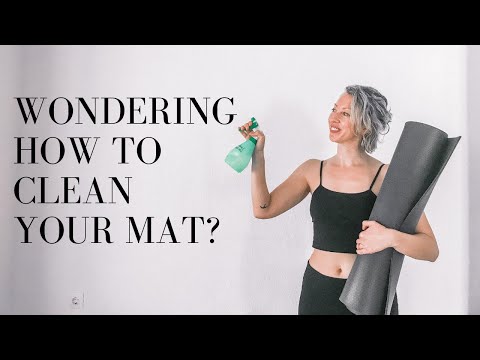 HOW TO CLEAN YOGA MAT | Yoga mat cleaner for the best yoga mats 2021