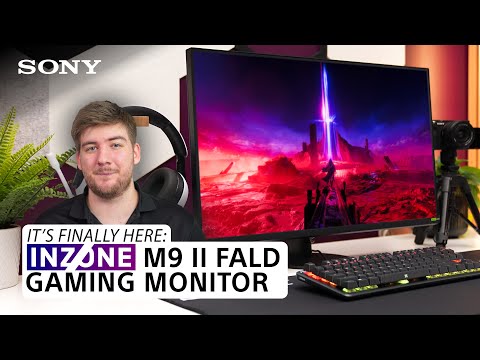 The INZONE M9 II FALD Gaming Monitor is finally here!