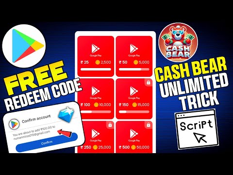 Cash Bear App | Cash Bear App Unlimited Trick | Best Redeem Code App | Redeem Code Kaise banaye |