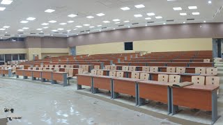 New 300 - Capacity Lecture Hall | Academic Building Block 7 | IISER Berhampur Permanent Campus