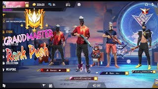 GRANDMASTER RANK PUSH ll FREE FIRE ll DG ABHAY GAMING ll OP GAME PLAY 😱 ONLY GRANDMASTER PLAYER