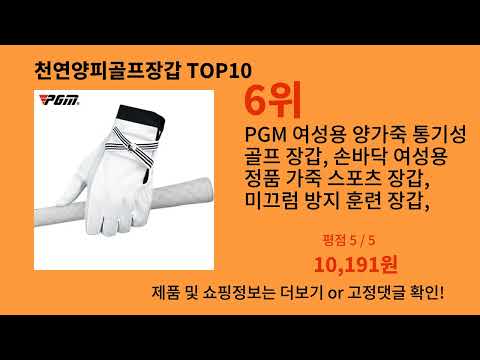 천연양피골프장갑 알리익스프레스 가성비 갑 아이템 BEST 10