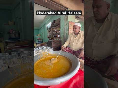 Hyderabad Viral Hafeez Ustaad Haleem #viralvideo #ytshorts #shorts