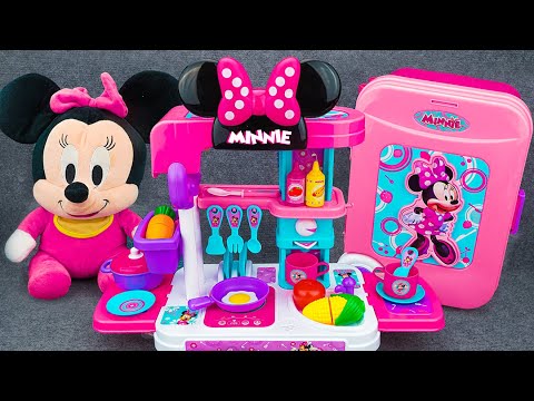 Satisfying with Unboxing Minnie Mouse Kitchen Cooking Playset, Disney Toys Review | Review Toys ASMR