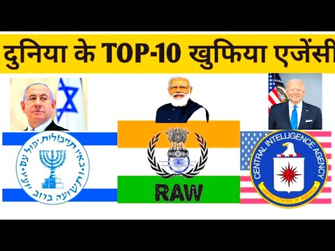 'TOP-10' World Strongest Intelligence Agency 🔥। दुनिया के सबसे ताकतवर 10 इन्टेलिजेन्ट एजेंसी 🔥।