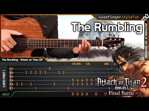 Attack on Titan: The Rumbling - Fingerstyle Guitar Cover