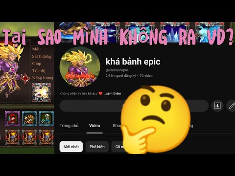 [epic heroes war] TẠI SAO MÌNH KHÔNG RA VD THƯỜNG XUYÊN ❤️🥹