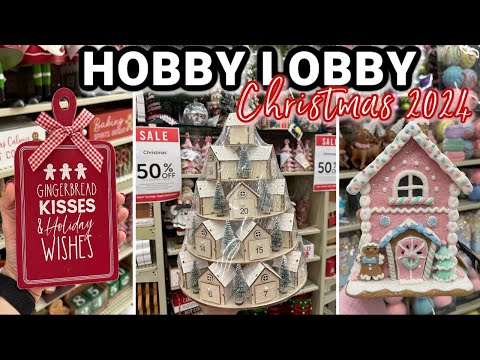 THIS WILL SELL OUT!!! HOBBY LOBBY CHRISTMAS DECOR 2024 | Must Buy Christmas Decor at Hobby Lobby