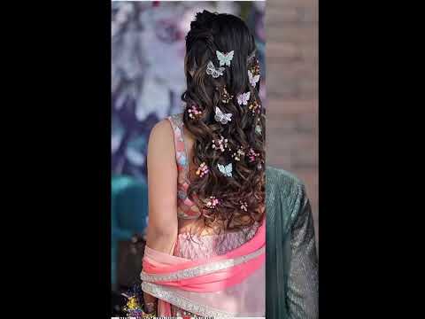 Simple party hairstyle new easy hairstyle for girl new hairstyle  2023