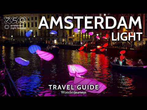 Worth visiting? ✨Amsterdam Light Festival [4k]🇳🇱