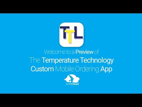 Temperature Technology - Mobile App Preview - TEM705