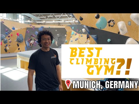 Best Climbing Gym according to Eric Karlsson - Element Boulders! Munich, Germany | Vlog #79