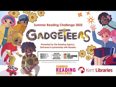 The Summer Reading Challenge is back with Gadgeteers! Free summer fun for children in #Kent