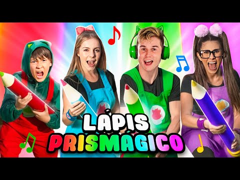 Lápis Prismágico - Gato Galactico ✏️🌟 | Música Especial