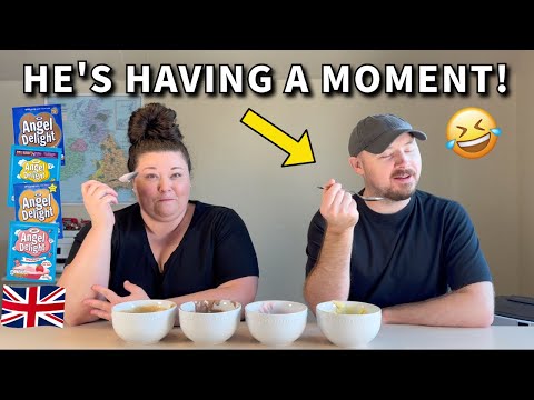 Americans Try Angel Delight for the First Time!