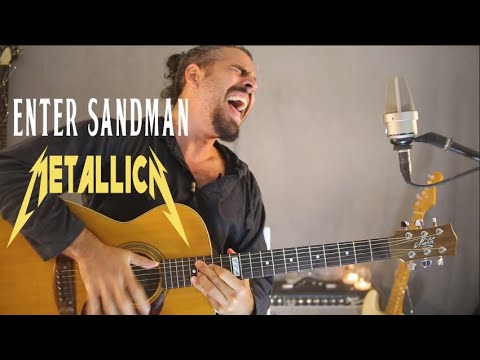 Enter Sandman  - Metallica (Fingerstyle + Vocal Cover)