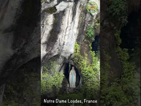 Lourdes Grotto live #lourdes #france #paris2024viral #ytshortsviral #travel