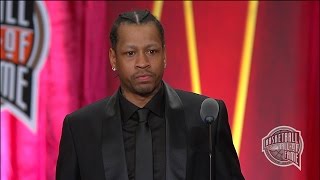 Allen Iverson’s Basketball Hall of Fame Enshrinement Speech