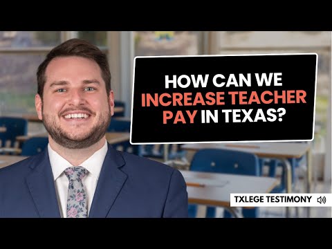 How Can We Increase Teacher Pay in Texas?