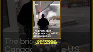 US-Canada Border Crossing Closed After Vehicle Explosion | WION Shorts