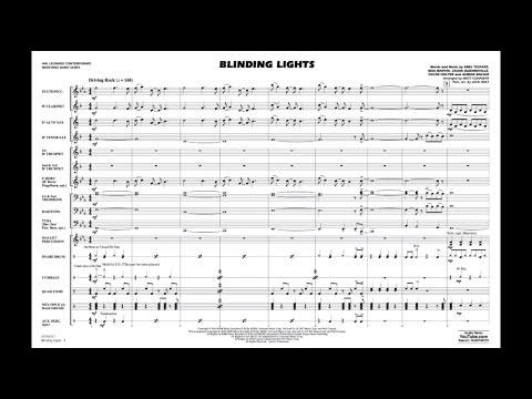 Blinding Lights (long ending) arr. by Matt Conaway