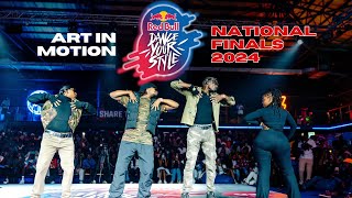 ART IN MOTION AT REDBULL DANCE YOUR STYLE FINALS 2024