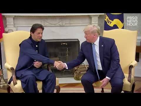 WATCH  Trump meets with Pakistani prime minister Imran Khan #imrankhan #pti #politics #imran