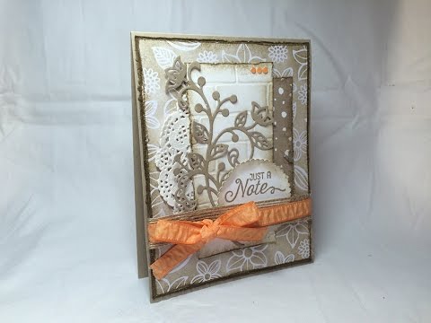 Craft With Me: Flourishing Phrases with Peekaboo Peach