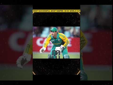 Top 05 Successful Wicketkeeper In ICC World Cup History🔥 #Shorts #cricketshorts #viralshorts