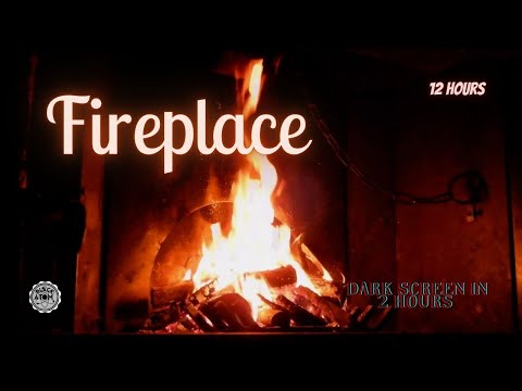 Soothing Sleep Sounds ⨀ Cozy Fireplace Ambience for Sleep ⨀ Crackling Fire Sounds