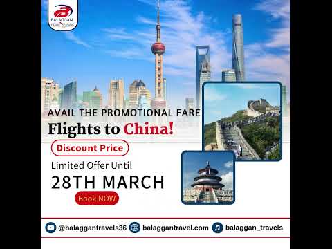 #china #chinatravels #tickets #balaggantravels #shortvideo