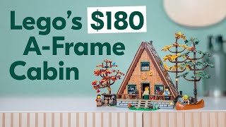 LEGO A-Frame Cabin 21338 REVIEW