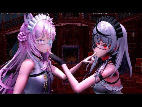 【MMDホロライブ】アイデンティティ- Kanaria / Covered 博衣こより×沙花叉クロヱ