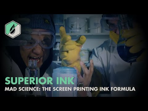 Mad Science: The Screen Printing Ink Formula