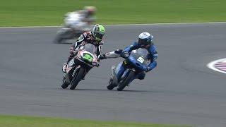 Fenati and Ajo clash in Moto3 warm-up