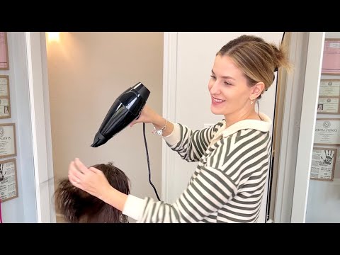 Day in the life of a hairstylist! 🫶 #vlog #hairtok #dayinthelife #dayinthelifeofahairstlylist #hair