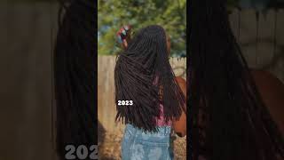 A small glimpse from the past four years of my sisterlocks journey FAQS how many locks do ? I