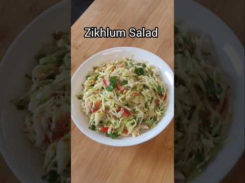 Zikhlum Salad/Simple Cabbage Salad Recipe#salad recipe #mizo eisiam