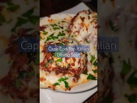 Cape Cod Italian Dining 🍝 #travel #vacation #beach #summer #subscribe #shorts