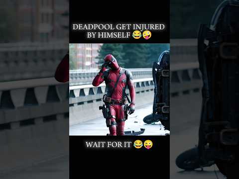 Deadpool gets injured by himself 😂🤪#mcu #shorts