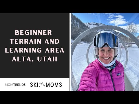 Check out the beginner terrain at Alta Mountain