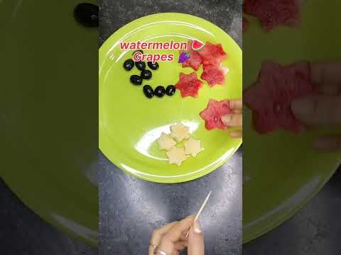 #fruit kabobs#kids summer snack #funwithfruit#fruitcutting #summer fruits