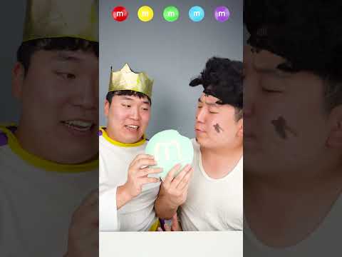 Rainbow chocolate Emoji Food Challenge | TikTok Funny Video | HUBA #shorts