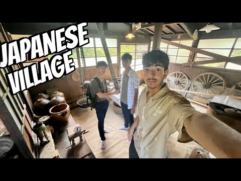 I went to a Japanese village