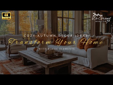 Cozy Autumn Decor Ideas: Transform Your Home with Rustic Elements