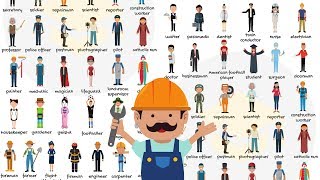 List of Jobs and Occupations in English | Types of Jobs | Learn Different Job Names