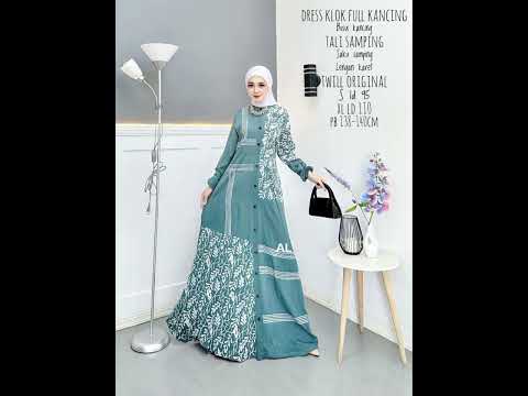 Rekomendasi gamis harga Rp. 100 ribuan