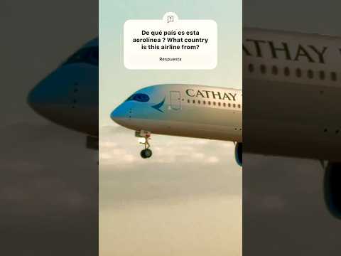 Cathay Pacific landing at Barcelona AirPort #youtubeshorts #shorts #short #cathaypacific #landing