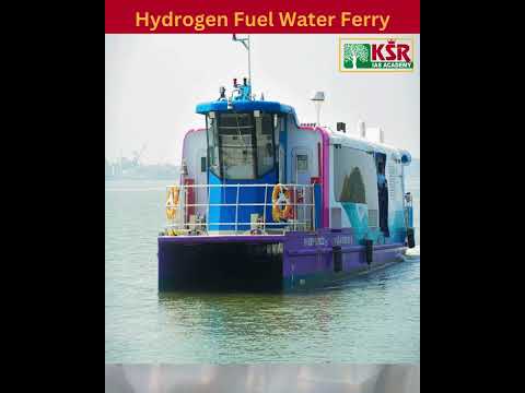 Hydrogen fuel water ferry